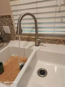 Delta Touch 2O Faucet Installation in Upland — Plumbing