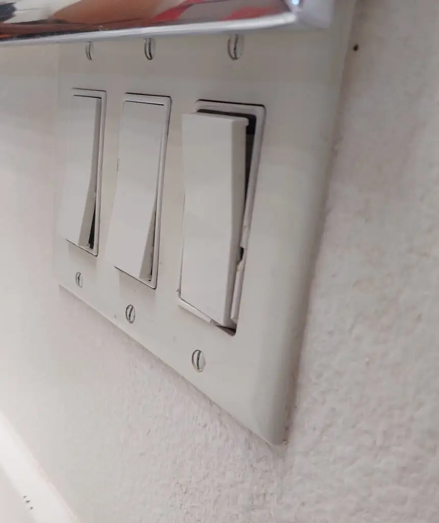 Paddle Light Switch Replacement in Chino — Artisan Master Community (HOA)