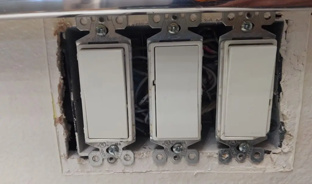 Paddle Light Switch Replacement in Chino — chino